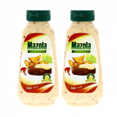 MAZOLA MAYONNAISE CHILLI 2X340ML@20%OFFمازولا مايونيز  بالفلفل 2*340 جرام