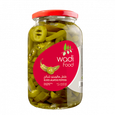 WADI FOOD JALAPENO SLICED 1KGفلفل شرائح كيلو