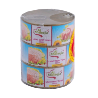AL KHALEEJIA TUNA CHUNK LIGHT MEAT IN S/OIL 3X160G..